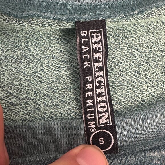 Affliction Black Premium Size Small Womens High-Speed Motors Graphic Top - Picture 4 of 9